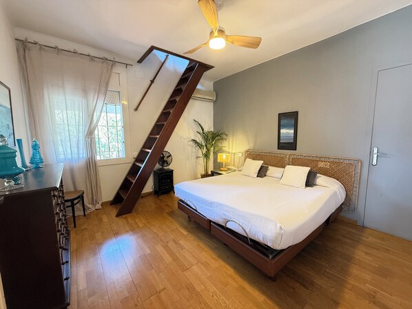 4 chambres, fer et planche à repasser, accès au Wi-Fi (inclus)