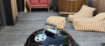 Mon Pigeonnier - Centre Historique de Vesoul Nordic bath, terrace and parking lot