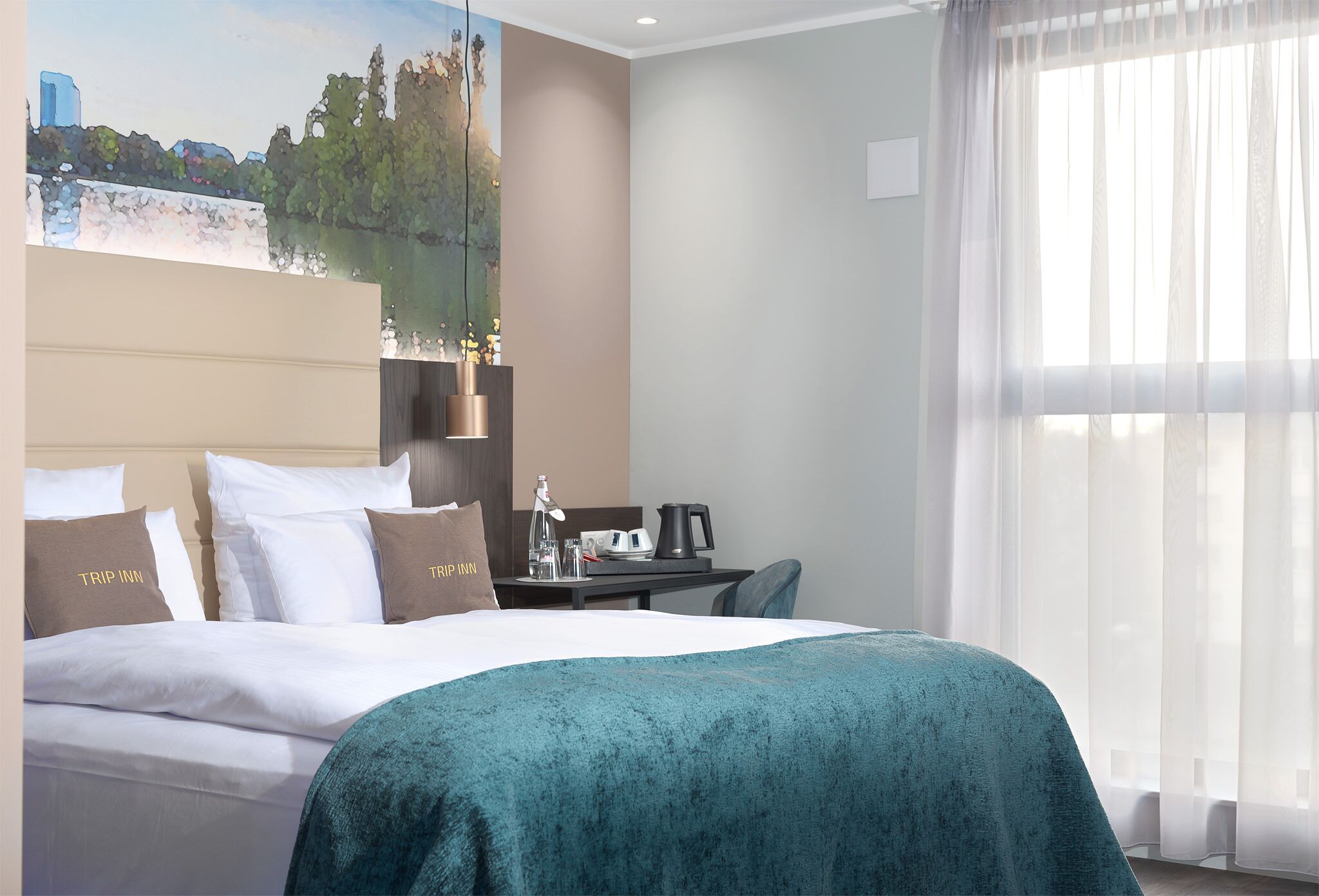 Superior Double Room | Peti besi dalam bilik, meja, langsir/tirai gelap terus, kalis bunyi 