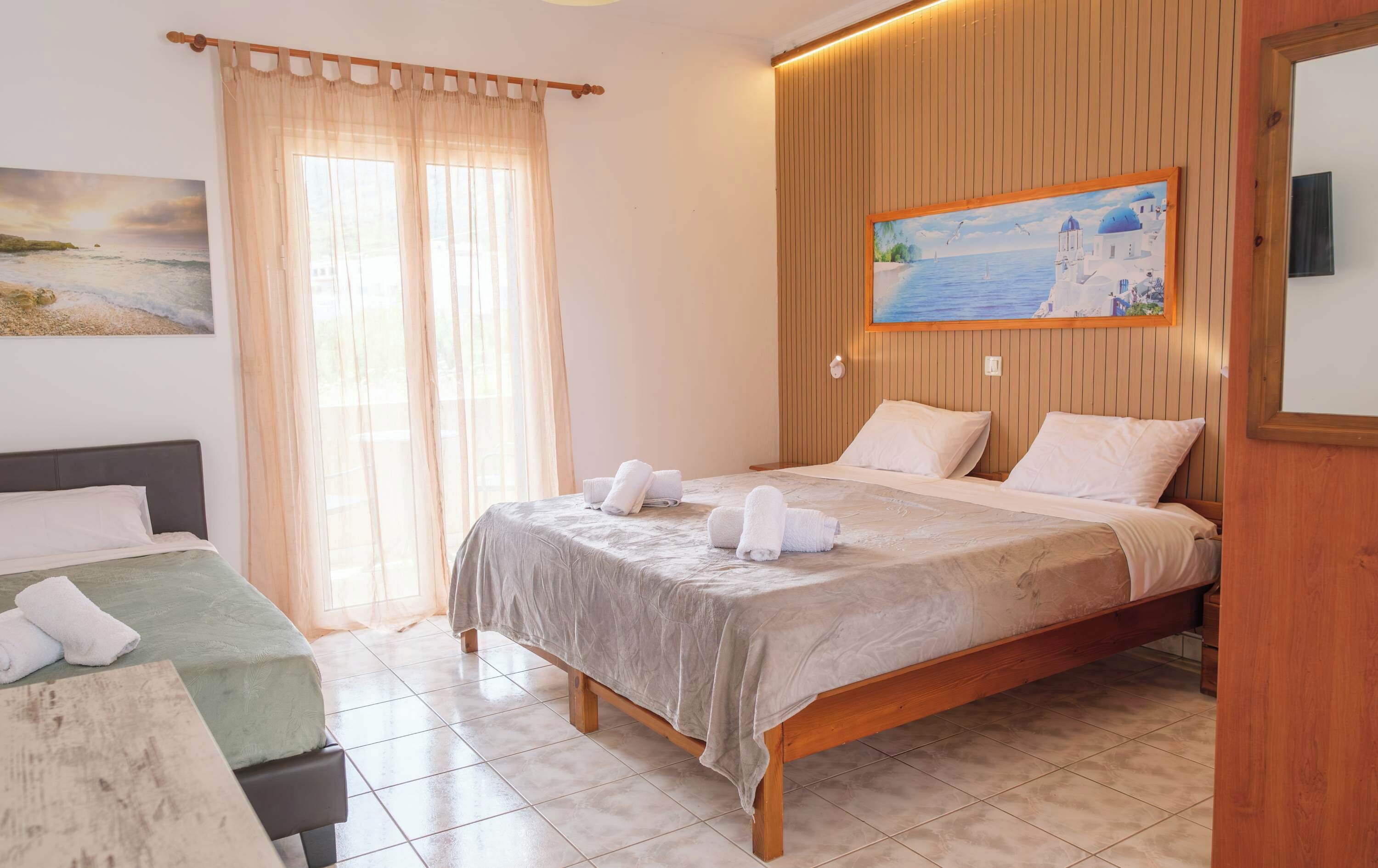 1 bedroom, iron/ironing board, travel crib, WiFi