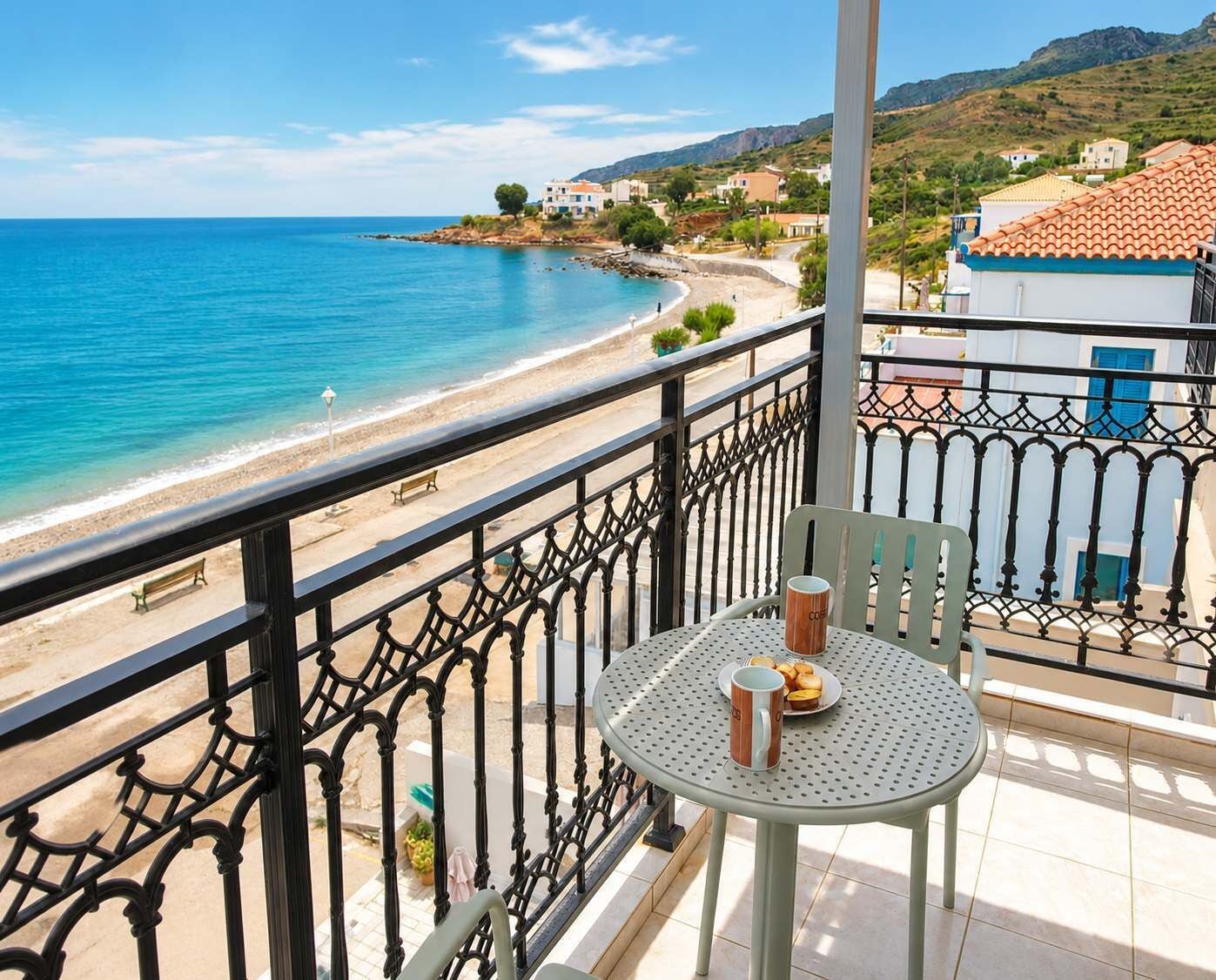 Beachfront Panorama Nest with Direct Sea Views