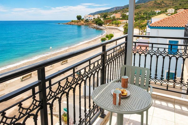 Beachfront Panorama Nest with Direct Sea Views