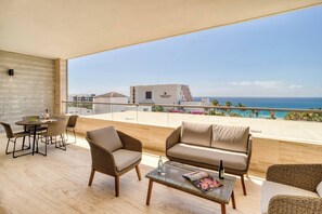 Appartement, plusieurs chambres | Balcon
