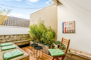 Casa, 2 habitaciones, se aceptan mascotas | Terraza o patio