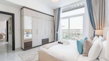 2 多间卧室、熨斗/熨衣板、WiFi、床单