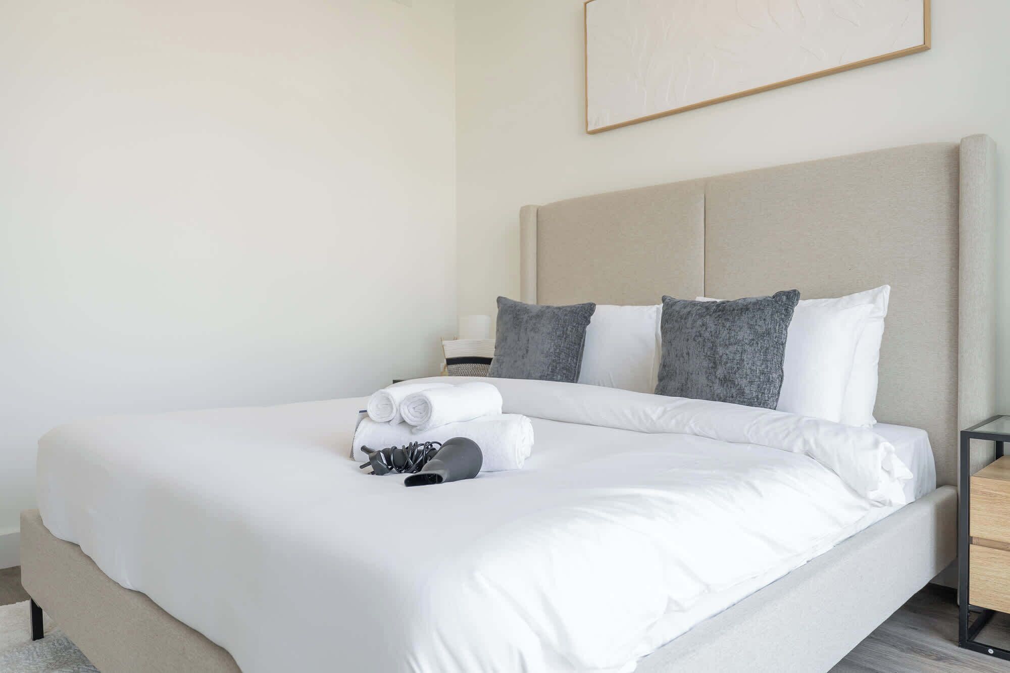 1 Schlafzimmer, Schreibtisch, Bügeleisen/Bügelbrett, WLAN