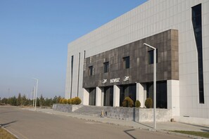 Fassade der Unterkunft