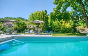 A heated pool - Charmante Maison avec piscine (Savignac-les-Églises)