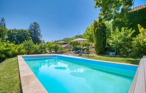 Alberca climatizada 