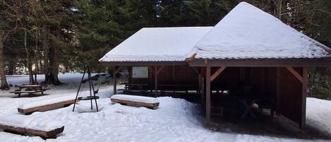 Enceinte de l’hébergement