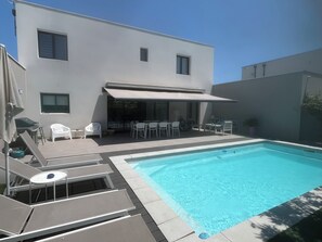 Pool - Beautiful contemporary house for 8 people (Lattes)