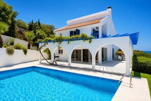 Pool - Panorama Villa - Four Bedroom Villa, Sleeps 10 (Pomos)