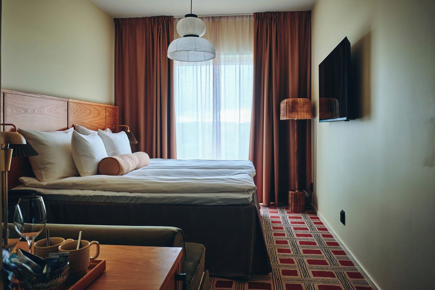 Doppia Superior | Tende oscuranti, Wi-Fi gratuito, lenzuola