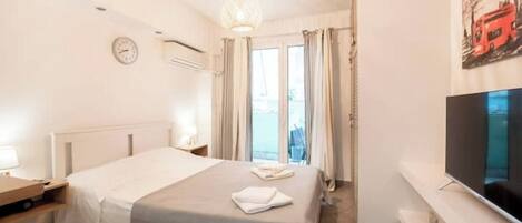 1 chambre, fer et planche Ă repasser, Wi-Fi, literie fournie