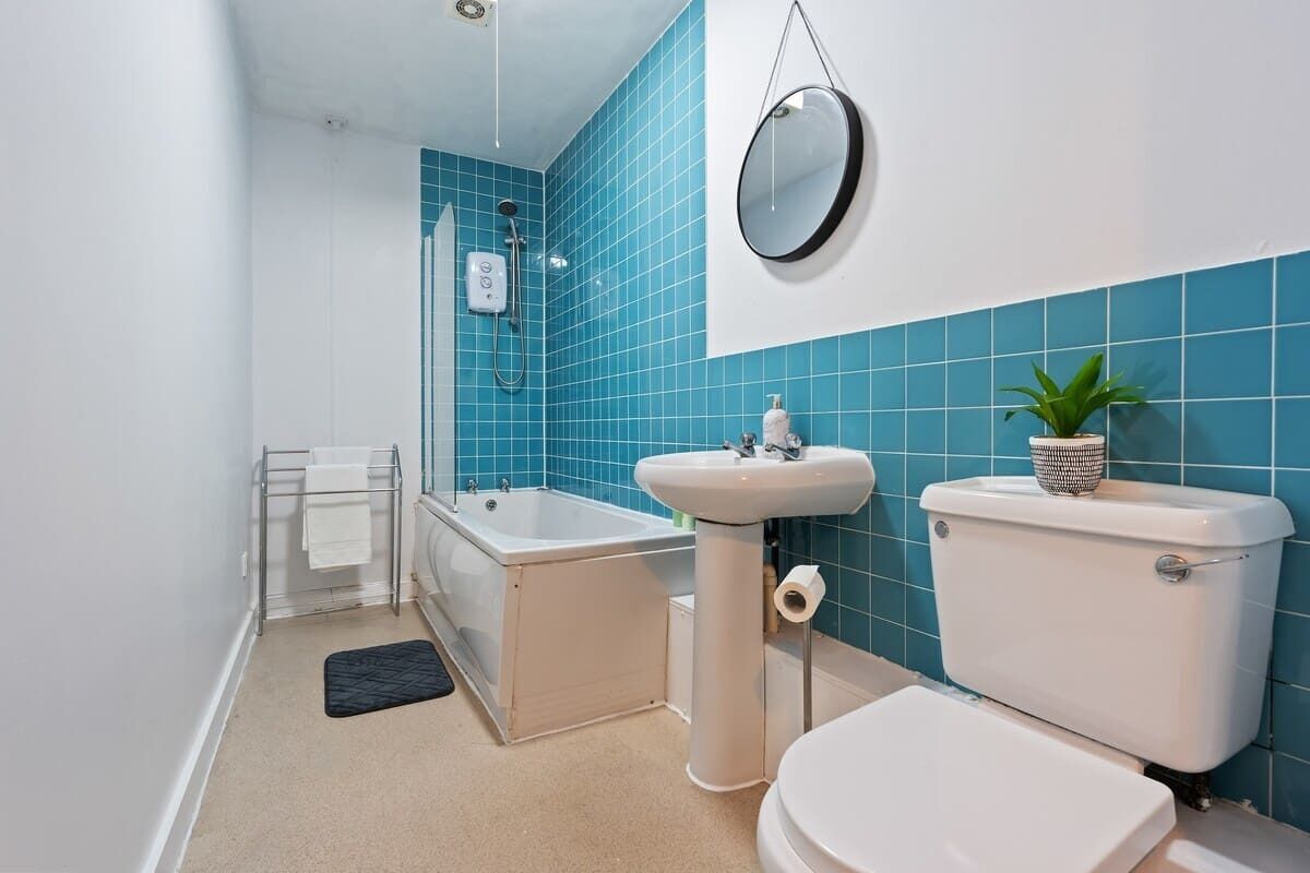 Shower, hair dryer