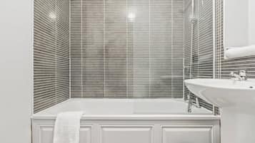 Shower, hair dryer