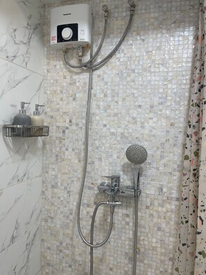 Condo, 1 habitación, alberca privada, vista a la alberca | Baño
