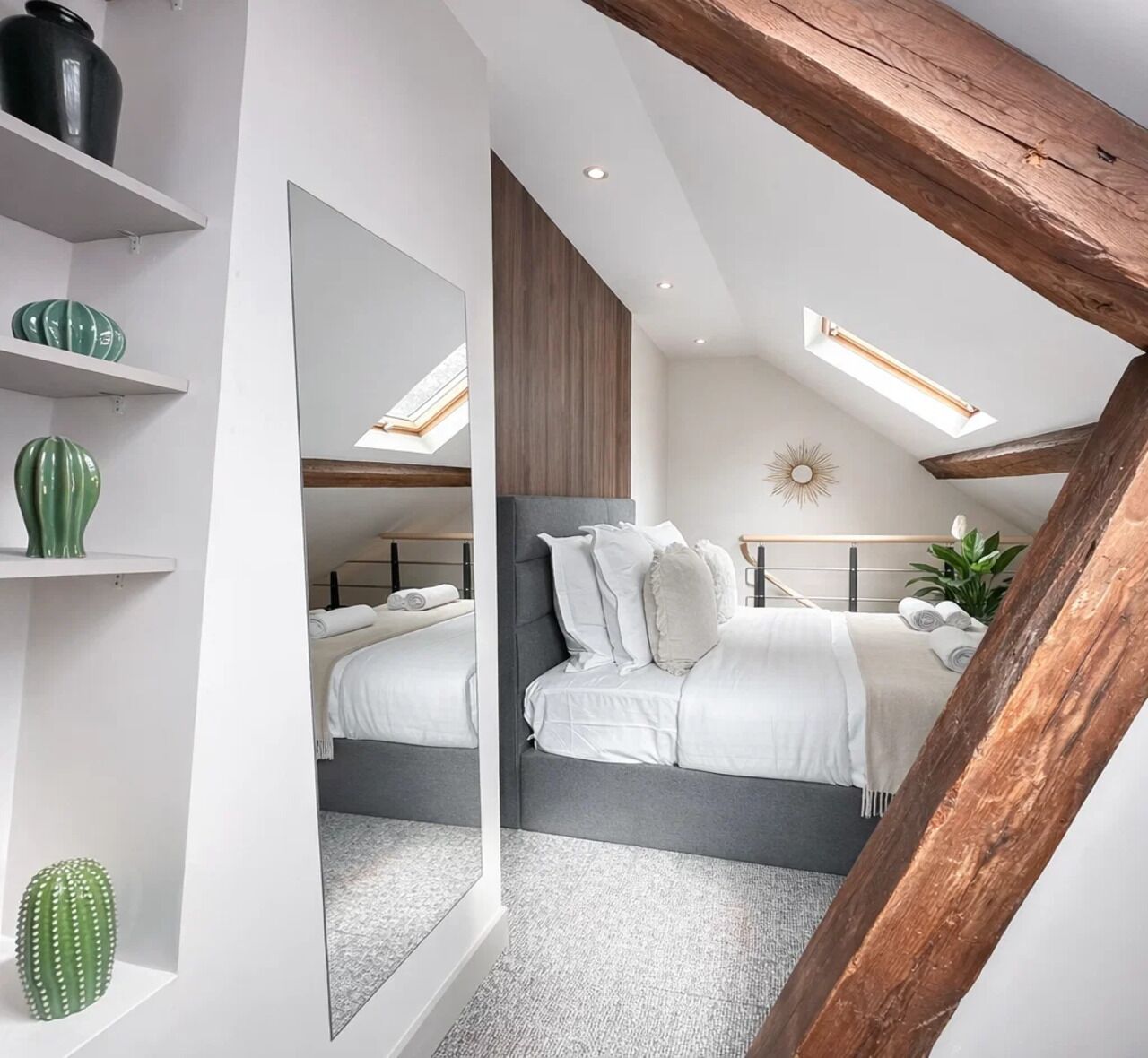 Appartement Duplex Deluxe, vue ville | Vue de la chambre