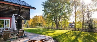 Luxury log cabin (hot tub, wood stove, nature & northern lights) - Gränsfors 354