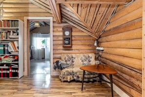 TV connectée, cheminée