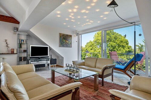 Apartment 'Dachstübchen' mit Balkon