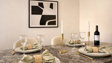 Deluxe Apartment, City View | Living area | 80-cm Smart TV with digital channels