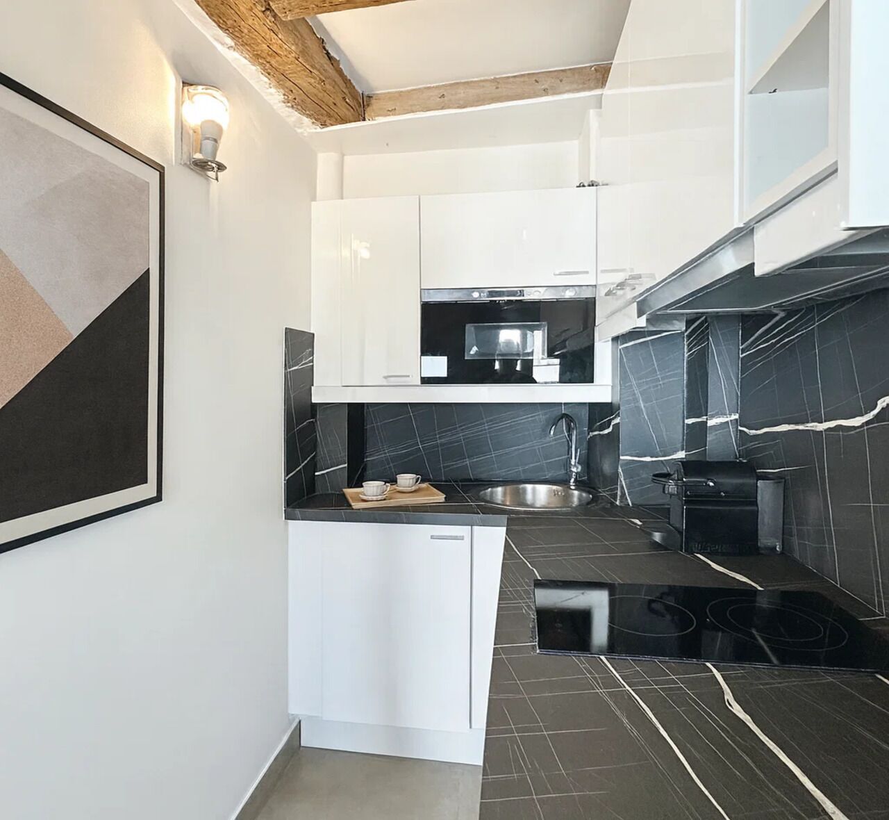 슈피리어 아파트, 시내 전망 | 전용 주방 | 에스프레소 메이커, 전기 주전자, 토스터, 냉동고