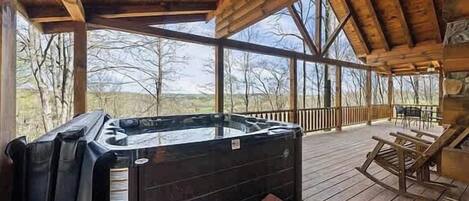 Bain à remous extérieur