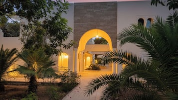 Overnattingsstedets uteområder