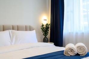Wifi gratis y ropa de cama
