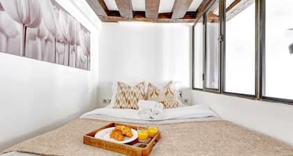Studio douillet pour 4 en plein cĆur du Marais