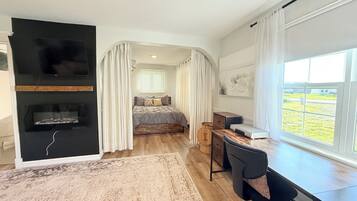 2 chambres, fer et planche Ă repasser, Wi-Fi gratuit, draps fournis