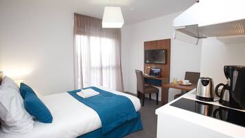 Wifi gratis y ropa de cama