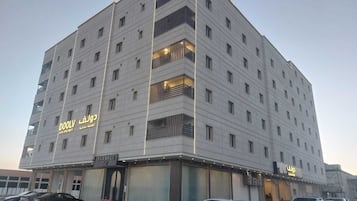 Voorkant van accommodatie