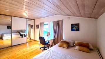 6 chambres, bureau, Wi-Fi gratuit, draps fournis