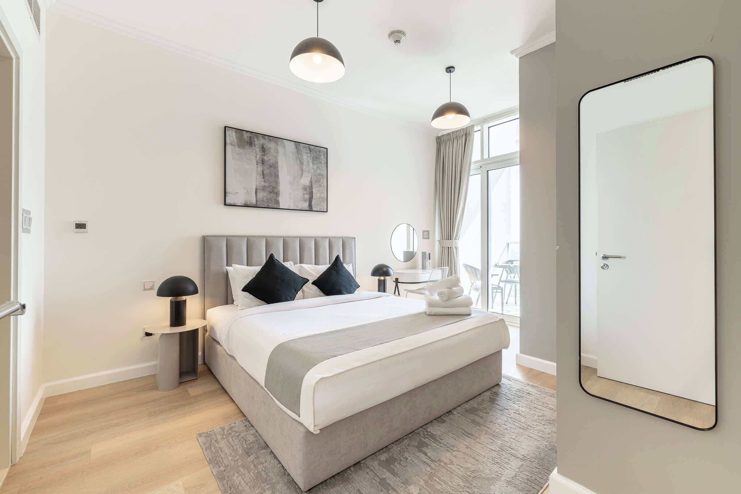 1 soverom, strykejern/-brett, reiseseng for barn og wi-fi