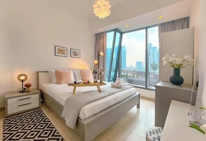 1 makuuhuone, silitysrauta/-lauta, vauvan matkasänky, Wi-Fi