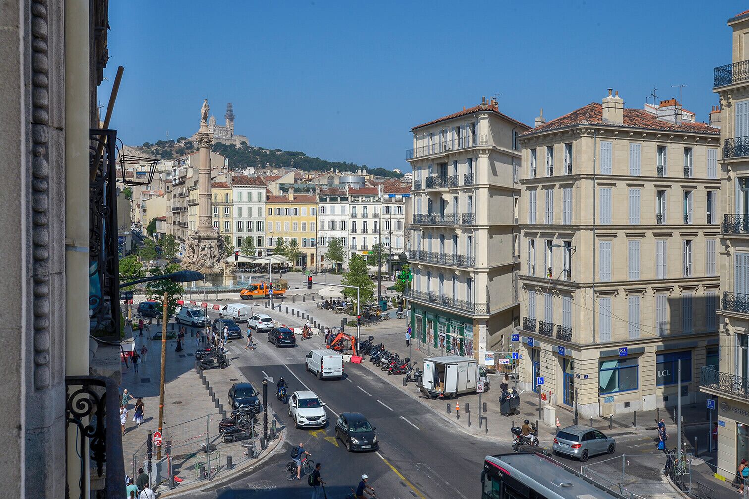 Vue depuis l’hébergement