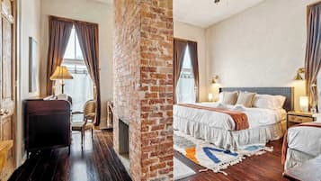 5 bedrooms, desk, iron/ironing board, travel crib