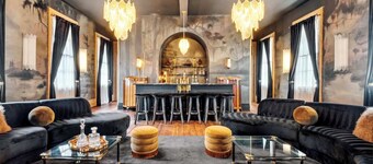 Opulent Art Deco Villa w Pool & Hot Tub 5bd|6.5ba