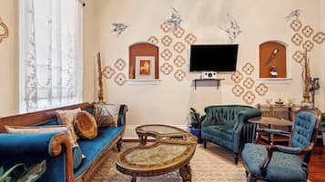 TV, aparelho de som, escritórios