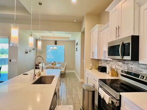 Microwave, oven, dishwasher