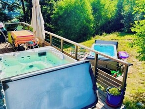 Idromassaggio all'aperto