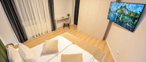 Apartment, 2 Schlafzimmer, Raucher, Balkon | Wohnzimmer