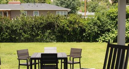 Spacious 5-bedroom Home with Backyard & Work Spaces