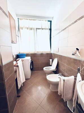 Apartamento, 1 habitación, accesible para personas con discapacidad, fumadores | Baño