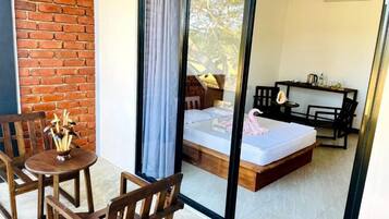Deluxe Double Room, Balcony | Premium bedding, minibar, in-room safe, individually decorated