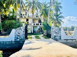 Fassade der Unterkunft