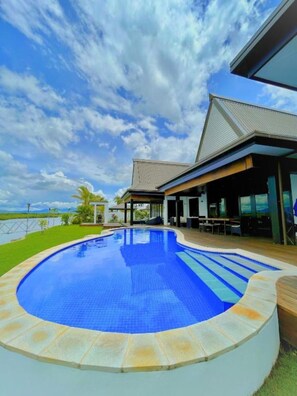 Pool - Four Bedroom Riverfront Villa 62 (Nadi)