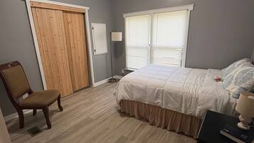 2 bedrooms, bed sheets